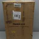 Hanke 20 Inch Expandable Carry On Luggage Airline Approved Top Opening Hard Shell Suitcases with Wheels Lightweight Travel Luggage Carry On Suitcase for Woman Men-Grey