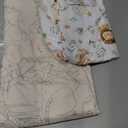 Crib Sheets Neutral - Fitted Baby Crib Sheets Bed for Girl Boy - 2 Pack Standard & Toddler Mattress - Buttery Soft Organic Cotton Blend (Magic Forest)