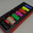 BOEN 1/2" Drive Impact Lug Nut Socket, 7 Pieces Non-Marring Wheel Protector Thin Wall Deep Socket Set, Metric 17 19 21 mm | SAE 13/16 7/8 1 1-1/16 inch, 6 Point Design, Color-Coded, CR-MO Steel