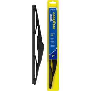 Goodyear Rear 10" Integral Rear Wiper Blade with Polymer Hard Shell Frame, Replacement Rear Window Wiper Blade for Integral Wiper Arms, Pack of 1