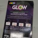 JOYIN 100 Pcs 8" Glow sticks Bulk Party Favors Pack, New Years Eve Neon Glow in the Dark Party Supplies, Light Up Necklaces and Bracelets with Connectors, Christmas, Football, Birthday Decorations