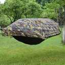 WintMing Hammock with Mosquito Net and Rain Fly Cover 3 in 1 Camping Hammock Tent 440lbs Load