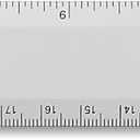 Alumicolor - 1112-1 Aluminum Desk Ruler, 12IN, Silver