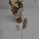 Natural Dried Flower Bouquet - Pampas Grass, Cotton Stems, Bunny Tails, Eucalyptus, Lavender & Wheat - Rustic Boho Decor for Home, Fall Decorations for Home, Wedding, or Gift