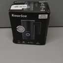 Milk Frother Electric, 4-in-1 Milk Frother and Steamer for Latte, Cappuccino, Hot & Cold Milk Froth Maker, Automatic Milk Steamer and Frother, Quiet One-Touch Operation, Easy to Clean