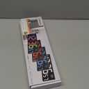 Soobest LED Digital Wall Clock with Seconds, Electric Clock Plug Auto DST Dimmer LED Large Display 10 Inches (White)