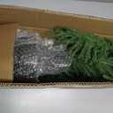 3FT Artificial Norfolk Pine Christmas Tree Real Touch Faux Tree with Black Pot, Realistic Indoor Holiday Decor for Christmas Entryway, Living Room & Office