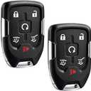 Smart Key Fob Keyless Entry Remote fits 2015-2020 Chevy Suburban/Tahoe/GMC Yukon + Yukon XL (HYQ1AA, 13580802), Set of 2