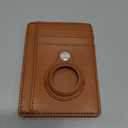 Slim Minimalist Front Pocket Air Tag Wallet, RFID Blocking Card Holder Wallet with Airtag Holder