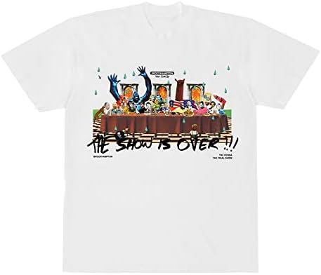BROCKHAMPTON Unisex-Adult Standard Show Exclusive White The Family T-Shirt, 2XL