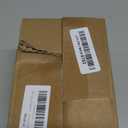 Carbon Fiber 2.5" Inlet to 4.0" Outlet Exhaust Tip, Universal Stainless Steel 2.5 inch Inlet Slant Cut Exhaust TailTip Tail Pipe with Clamp, 16cm/6.3" Overall Length