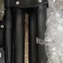 Amazon Basics High Boardroom Height Adjustable Flipchart Whiteboard and Display Easel Stand for Paper Pads and Signage, Portable, Collapsible Telescope Tripod, 37 x 18 x 28 in, Black