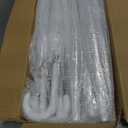 Clear Wedding Umbrellas Bulk, High-Visibility Transparent Rain Umbrella, Firm and Durable, Easy Operation, Large Clear Umbrella for Wedding Bride Groom Photography Golf Outdoor (16 pcs)