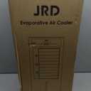 JRD 3-IN-1 Evaporative Air Cooler, 80 Oscillation Air Cooler with 3 Speeds, 4 Modes, 12H Timer, 2.4Gal Tank, Remote, Portable Swamp Cooler for Bedroom Home Office Garage , White
