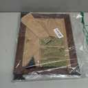 8.5x11 Picture Frame Display 2 opening Double 5x7 Picture Frame Collage,Multi Photo Frame with Mat,Plexiglass,Horizontal and Vertical Formats for Wall Decor,Carbonized Brown Wood Grain