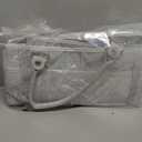 Baby Diaper Caddy Organizer with Handle - Gender Neutral Nursery Storage Bin Basket - Portable Tote Bag - Car Organizer - Newborn Essentials - Grey