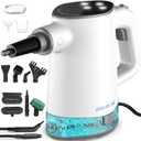 Killrose Handheld Steam Cleaner, Pressurized Steam Cleaner with 10–15s Fast Heat, Dual Power Modes & Self-Clean, Multi-Surface Steamer with 12 Accessories for Kitchen, Bathroom, Car