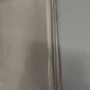 Taupe Kitchen Window Curtains Valance and Tier Set 36 Inch, Striped Abstract Rod Pocket Short Tier Curtain for Bathroom, Modern Small Cafe Drapes for Kitchen Decor