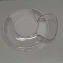 Pouring Shield and Mixer Bowl Cover Compatible with Kitchenaid 6-7QT Bowl-Lift Stand Mixers Accessories and Attachments, Splatter Guard for Stainless Steel Mixer Bowl to Prevent Spilling