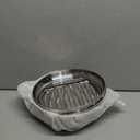 Deep Fryer Pot, 304 Stainless Steel Japanese Frying Pot with Oil Drain, Temperature Control and Lid, Tempura Deep Fryer Pot for Kitchen Stove/Induction Cooker French Fries Fryer Chicken 9.4"