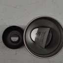 Owala SmoothSip Slider Insulated Stainless Steel Coffee Tumbler, Reusable Iced Coffee Cup, Hot Coffee Travel Mug, BPA Free 20 oz, Cozy Cocoa