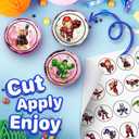 30 x Edible Cupcake Toppers – Heroic Super Squad Inspired Collection of Edible Cake Decorations