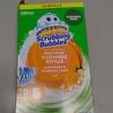 Scrubbing Bubbles Flushable Toilet Bowl Wand Cleaner Refills, Fresh Brush Cleaner Toilet Refill Pads, Removes Limescale & Odors, Citrus Scent, 10 Count (Pack of 1)