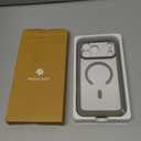 Miracase for iPhone 17 Pro Max Case 6.9" Full-Body Phone Case with Built-in Glass Screen Protector& Full Camera Protector,[Magnetic with MagSafe] Drop Proof 17 ProMax Cover, Grey Titanium