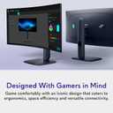 Alienware 34 240Hz QD-OLED Curved Gaming Monitor - AW3425DW - 34.2-inch WQHD (3440 x 1440) 0.03ms Display, 1800R Curve, AMD FreeSync Premium Pro, VESA AdaptiveSync, DisplayHDR TrueBlack 400