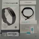 Fitbit Inspire HR Heart Rate and Fitness Tracker, One Size (S and L Bands Included), 1 Count