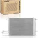 A-Premium Air Conditioning A/C Condenser Compatible with Volkswagen Jetta 2005-2010, Golf 2010-2014, GTI 2006-2014, Rabbit 2006-2009 & Audi A3/TT/TTS Quattro, Replace# 1K0820411D
