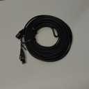 Senetem Cat 8 Ethernet Cable 30FT, High Speed 40Gbps 2000Mhz Flat Internet Network Patch Cord, RJ45 Shielded Outdoor&Indoor LAN Cable, Compatible for Gaming, PC, PS5/4/3, Xbox, Modem, Router (Black)