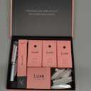 Luxe Cosmetics - Lash Lift Kit - Complete Set for Eyelash Lifting - New Pro Version - Easy to Apply and Long Lasting Finish - Professional Results up to 8 Weeks from Home- Includes 3 Applications