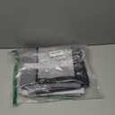 Hokibero Shower Curtain Set for Bathroom Geometric Small Shower with Heavy Duty Water Repellent White Bathroom Curtain for Hotels Bathtubs, 72x78 Grey