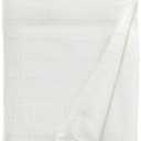 Eddie Bauer - Queen Blanket, Lightweight Cotton Bedding, Home Decor for All Seasons (Herringbone Off-White, Queen)