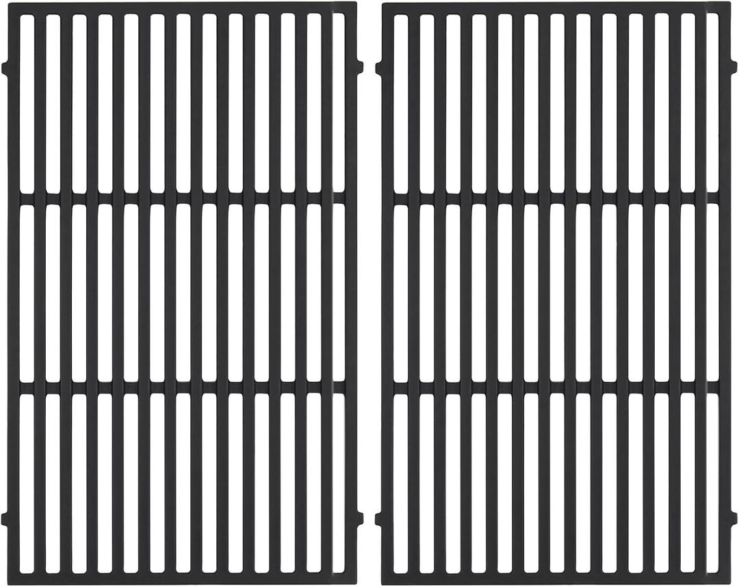 66095 Grill Grates Replacement Parts for Weber Genesis II 300 Grill Grates ii E-310 ii E-315 ii E-330 ii E-335 ii S-310 ii LX E-340 Cast Iron Grate Genesis 2 Cooking Grates GS4 Gas Grill Parts
