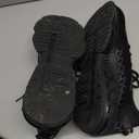 Steel Toe Work Shoes for Men Lightweight Safety Shoes with Puncture Resistant Sole Comfortable Construction Industrial Work Shoe for Warehouse (9.5, 3018 Black)