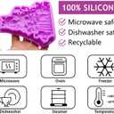 Goddess Rose Silicone Fondant Molds Flower Fairy Chocolate Baking Molds for Cake Decorating Cupcake Topper Gum Paste Candy Polymer Clay