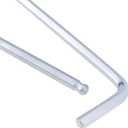2 x 12pcs Ball End Long-arm Hex Key Wrench (4mm-Width)