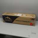 Oversized Hammock Camping Chairs, Folding Swing Chair with 1-Step Design, Swinging Hammock Chair with Adjustable Backrest, Lumbar Support & Headrest for Outdoor&Indoor, Support 400LBS, Blue