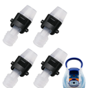 4PCS Silicone Spout Replacement for Contigo Aubrey Water Bottles, Bite Valve Replacement Soft Mouthpiece Compatible with Contigo Aubrey 14oz/20oz Water Bottle(Only Spout)