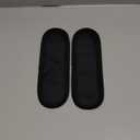 2 Pack Black Soft Shoulder Strap Pad for Luggage Straps & Bags - Ultra Comfortable Shoulder Pads for Bag Straps - BreathableLightweight, Comfort