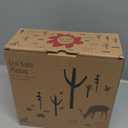 Elk and Friends Kids 6.7” Porcelain Divided Plates with Silicone Sleeves | Suitable for Babies/Kids/Toddlers | Microwave & Dishwasher Safe | Non Slip | Snack Dishes