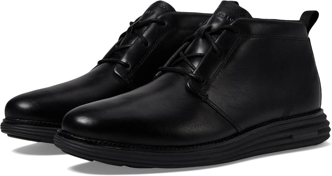 Cole Haan Men's Originalgrand Remastered Chukka Boots (10.5 Wide, Black)