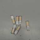 YUIIP G9 LED Bulb Dimmable, 4W, 40W Halogen Equivalent, 3000K Warm White, AC 120V G9 Bi Pin Base Light Bulbs, 380LM, No Flicker, 360 Beam Angle, Pack of 6