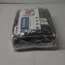 CozyLux Queen Comforter Set Dark Grey - Bed in a Bag Queen Size 7 Pieces, Luxury Soft Bed Set for All Seasons, Bedding Set with Down Alternative Comforter, Sheets, Pillowcases & Shams