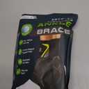 ZOELION Quick Lace Up Ankle Brace with Side Stabilizing Pads, Slim Fit Ankle Support Brace, Adjustable & Breathable Ankle Support for Men Women, Ankle Stabilizer for Sprain,Injury Recovery,Sports,M