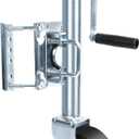 MaxxHaul 70148 10" Lift Swing Back Trailer Jack with Single Wheel - 1000 lbs. Capacity