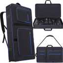 DJ Controller Case Compatible with XDJ-AZ, DJ Travel Gig Bag with 10MM Soft Padded & Multi-pocket for DJ Controller & Accessories (without Wheels)