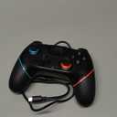 Diswoe Upgraded Wireless Controller for Switch/Lite/OLED/Switch 2 Pro Controller for Switch Remote Joystick Gamepad Supports Wake up, Gyro Axis, Turbo, Dual Vibration and Screenshot Function (Black)